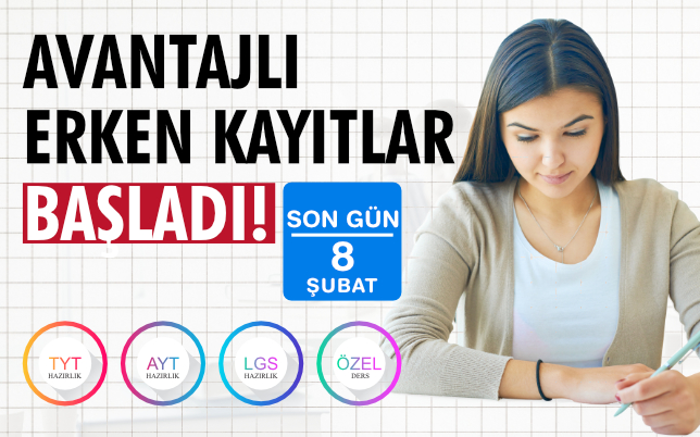 yks, lgs, liselere hazırlık, üniversite hazırlık